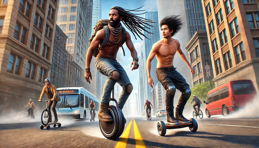 electric unicycles